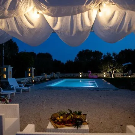Trulli Olea Con Piscina דירה